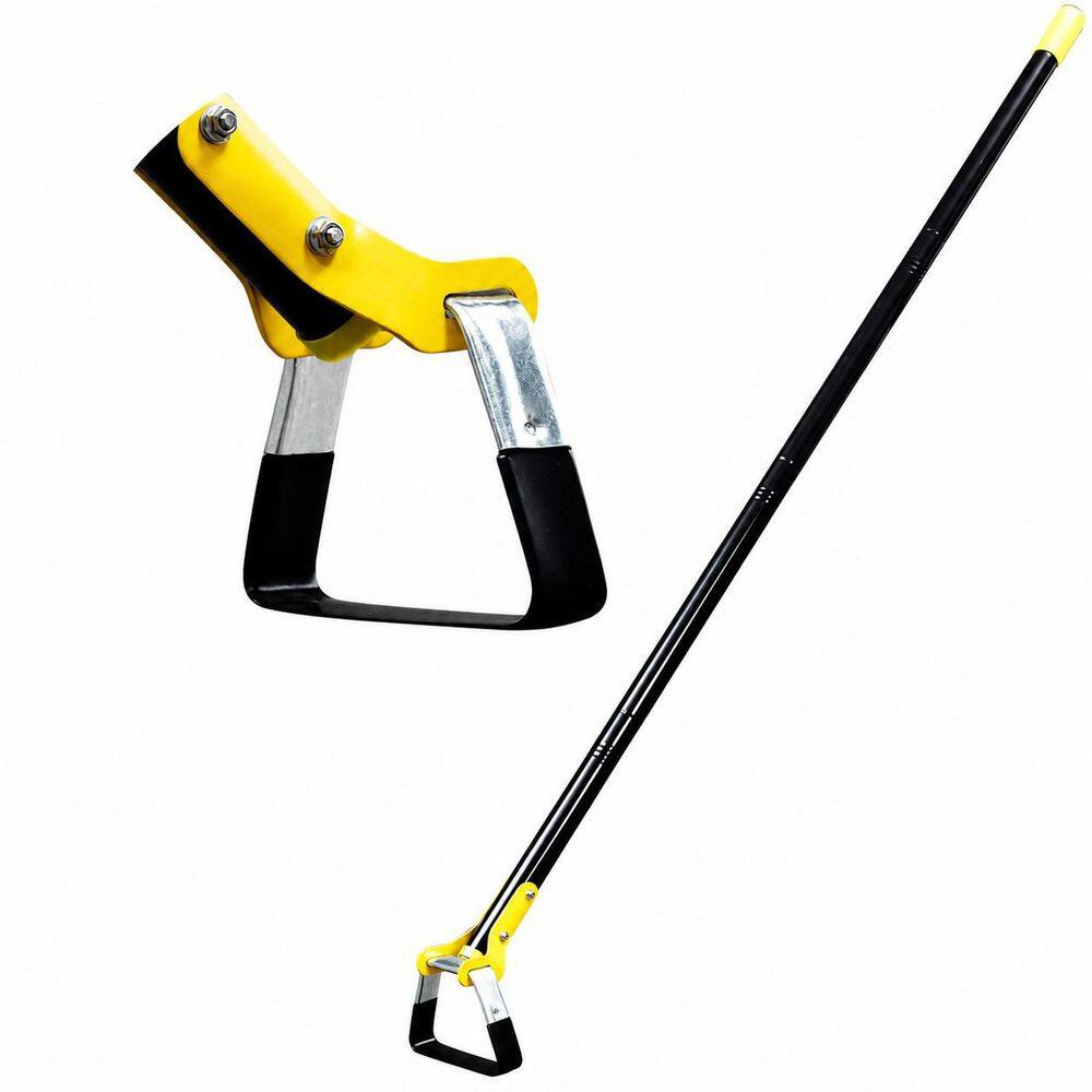 60 in. Weeder Long Handle Scuffle Hoe Adjustable Push Pull Motion Steel Garden Tool for Efficient Weeding price history on PriceWatchPro
