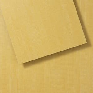 FabCore Daffodil 28 MIL x 12 in. W x 24 in. L Adhesive Waterproof Vinyl Tile Flooring (36 sqft/case)