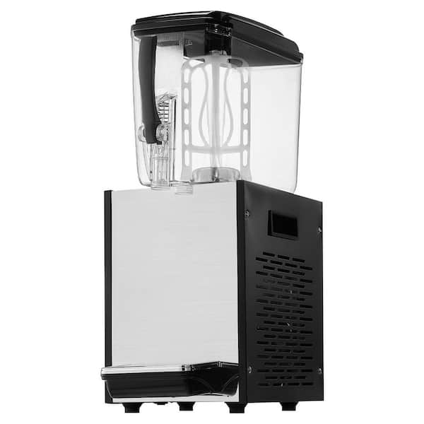 SVOPES 12L Juice Dispenser 304 Stainless Steel Cold Beverage Machine 246-Watt Ice Tea Drink Dispenser for Bar Restaurant Party