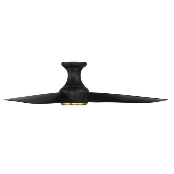 Modern Forms Corona 52 in. Smart Indoor/Outdoor 3-Blade Flush
