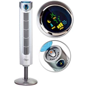 Ultra 42 in. Wind Fan Adjustable Oscillating Tower Fan with Noise Reduction Technology