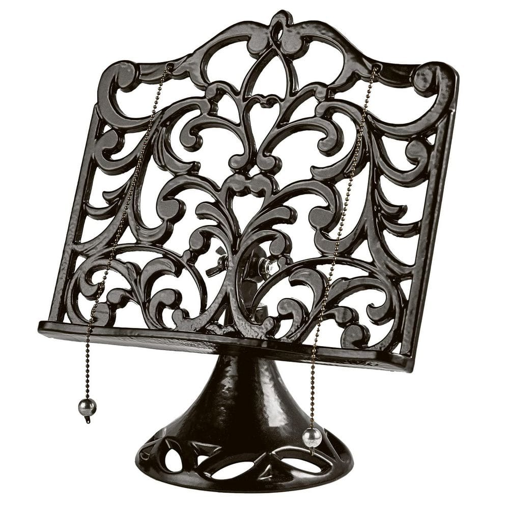Classic Coffee Gold Cast Iron Heavy Duty Adjustable Vintage Recipe Holder Stand for Kitchen Counter Tablet Book price history on PriceWatchPro