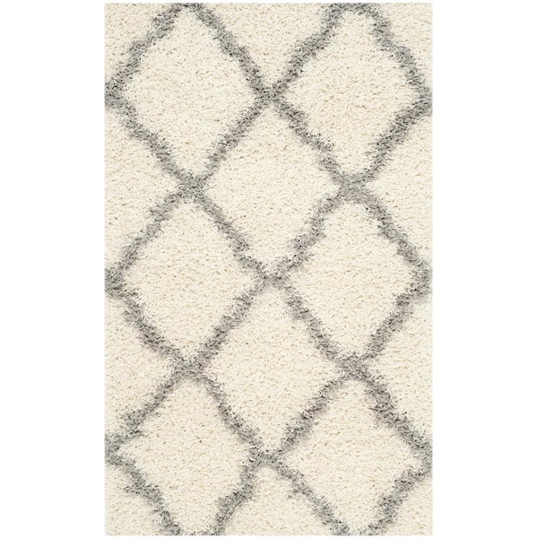 Townsend 3 ft. x 5 ft. Ivory/Gray Geometric Area Rug