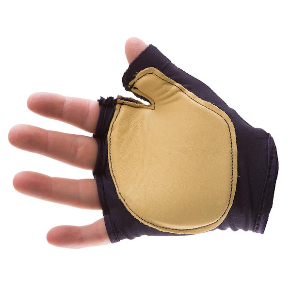 Shock-grip Fingerless Mechanic Gloves - Anti-collision Protection