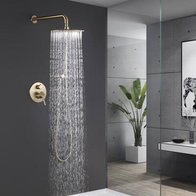 Gold - Shower Heads - Bathroom Faucets - The Home Depot