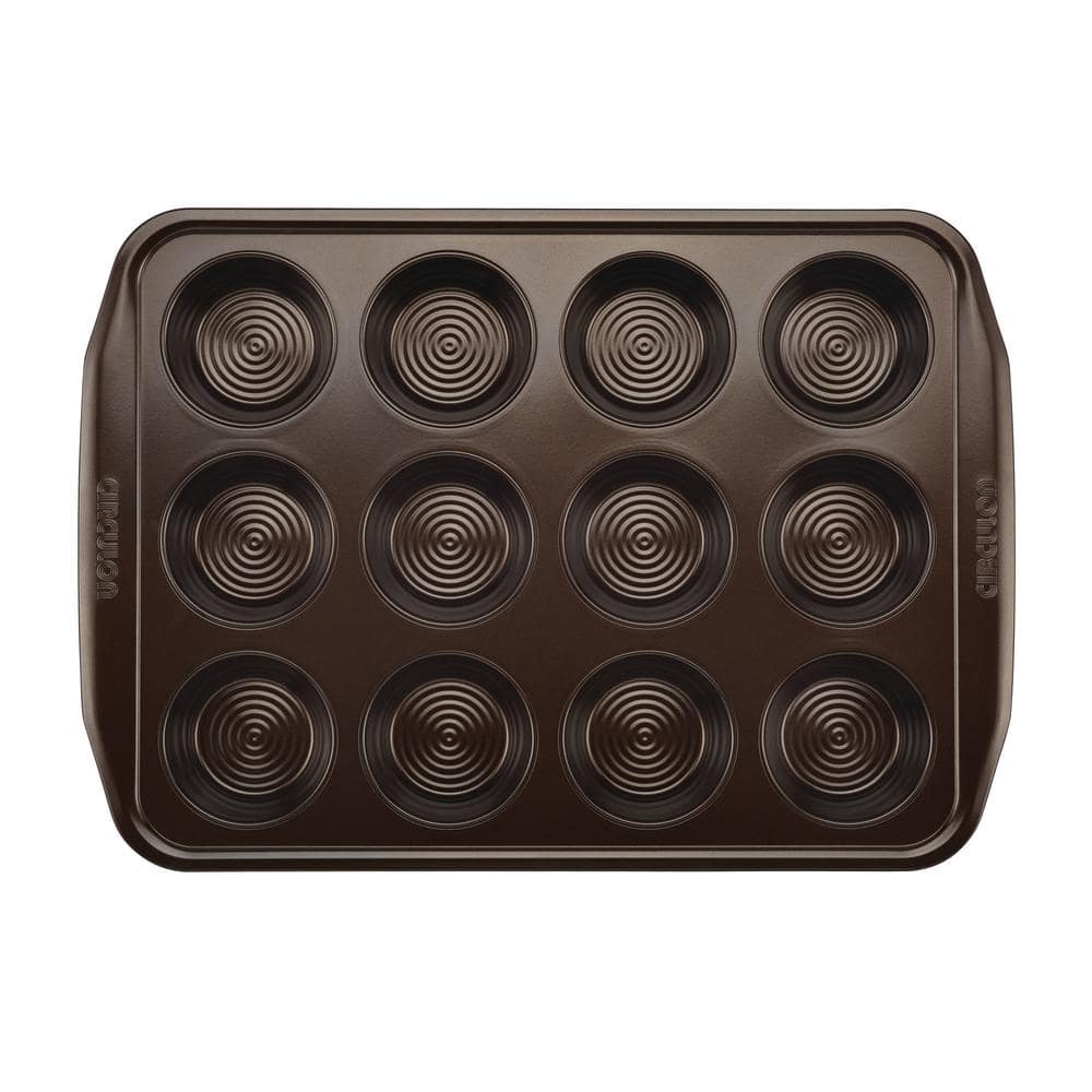 Circulon 10-Piece Chocolate Brown Nonstick Bakeware Set