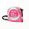25 ft. Tape Measure in Pink