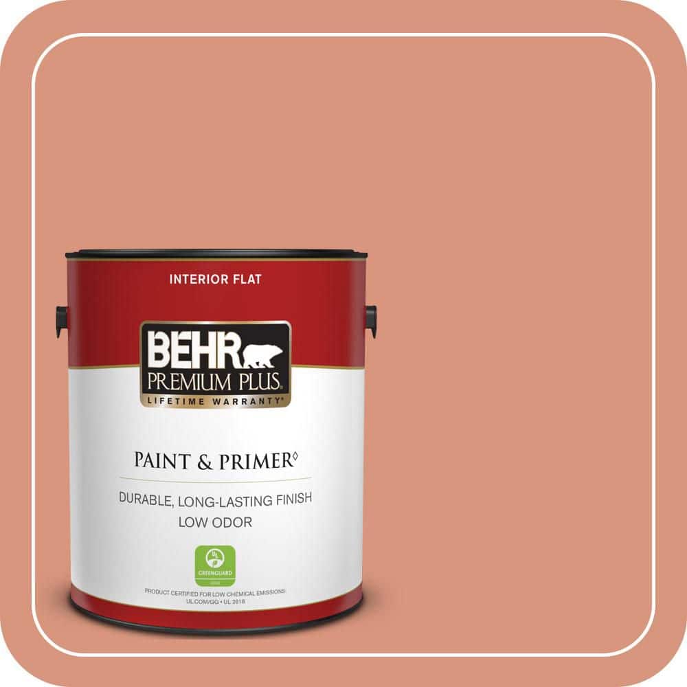 1 gal. #BIC-17 Tropical Blooms Flat Low Odor Interior Paint & Primer price history on PriceWatchPro