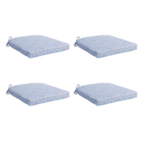 Hampton Bay 20 in. W x 20 in. D Universal Square Outdoor Seat Pad