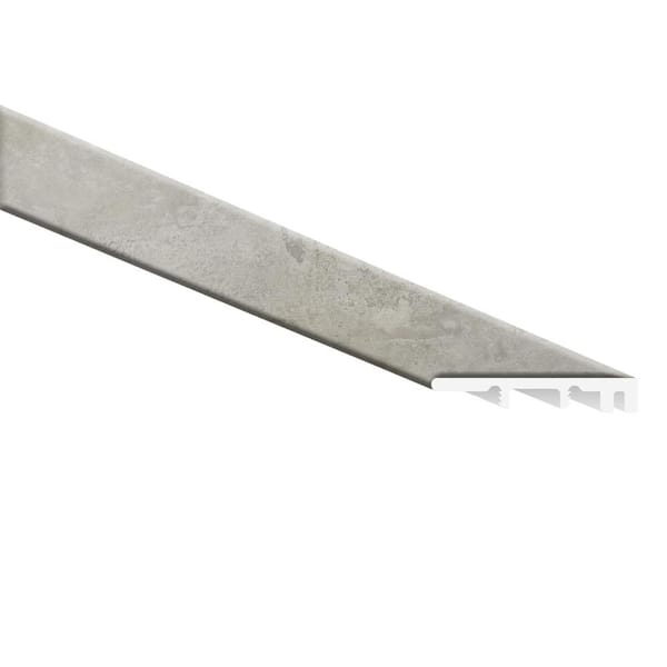 A&A Surfaces Mountains Gray 1/4 in. T x 1.5 in. W x 94 in. L Luxury Vinyl End Cap Molding