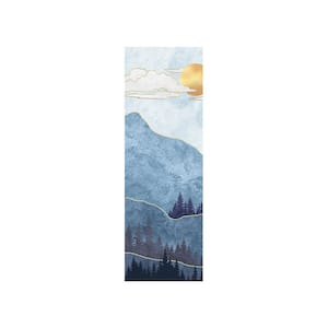 Falkirk Airdrie Landscapes Mountain Painting Geometric Wall Mural