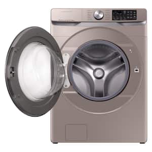 4.5 cu. ft. High-Efficiency Champagne Front Load Washing Machine with Steam and Super Speed