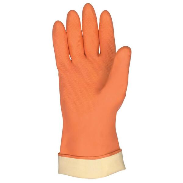 MSA Safety Works Neoprene/Latex Blend Large 12 in. L Straight Cuff Flock-Line Glove
