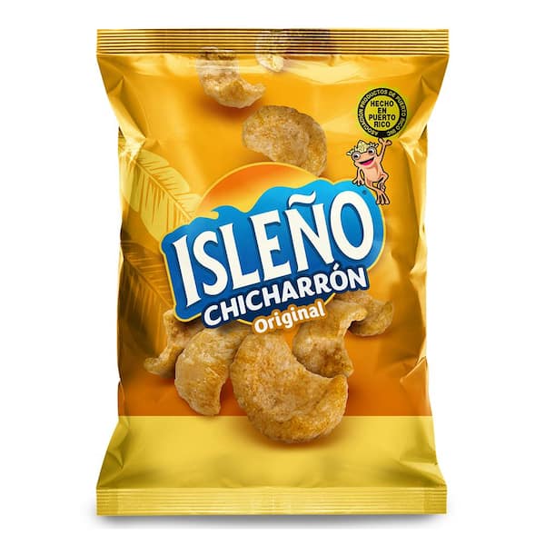 Isleno Chicharron 1.6 oz. x 24 oz. x 1 oz. Regular (24-Pack)