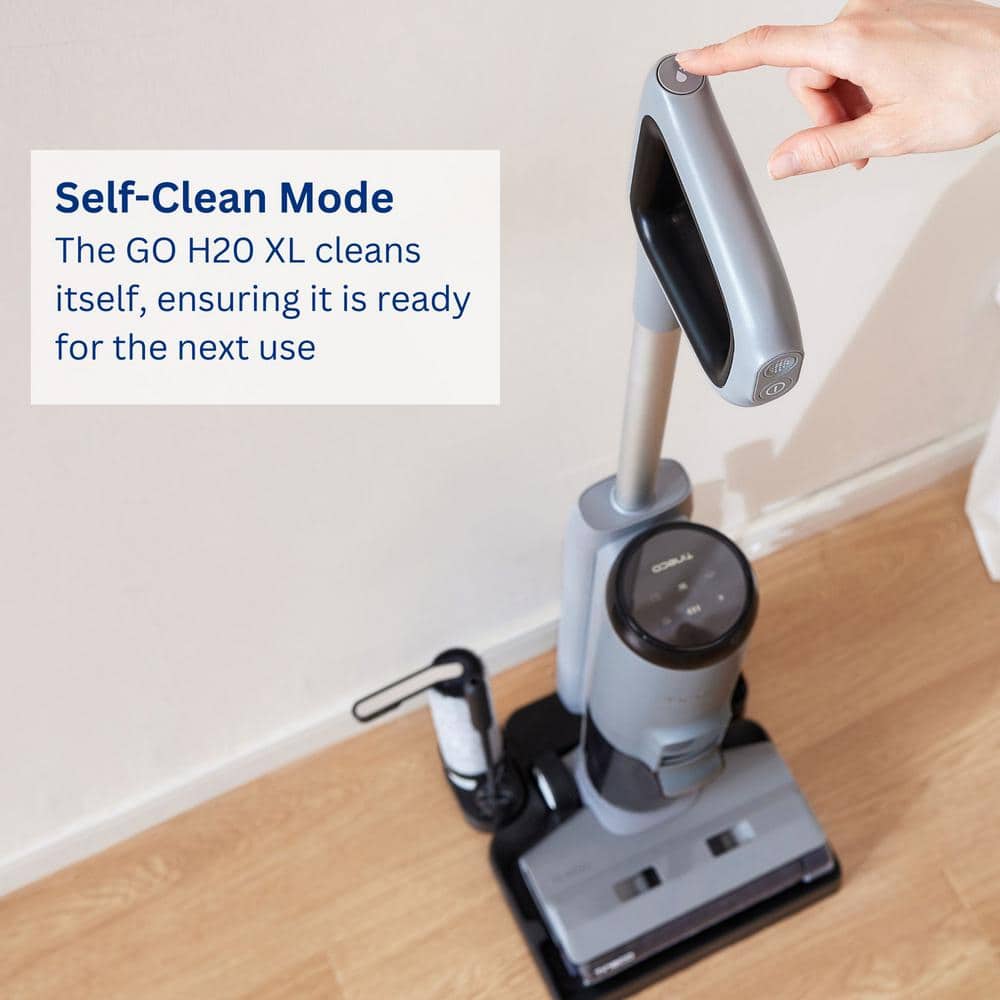 Tineco GO H2O XL Cordless Gray Wet/Dry Vacuum Mop