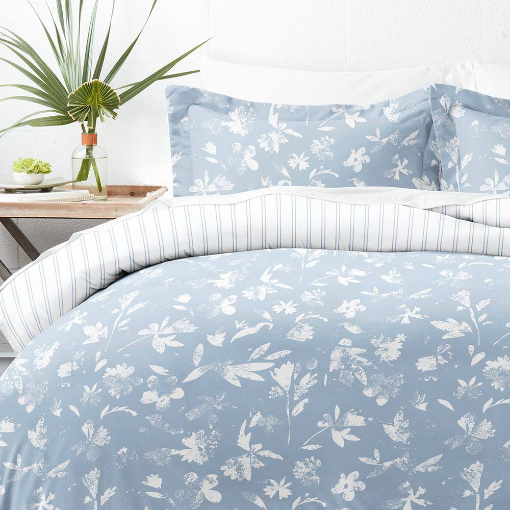 light blue pattern duvet cover