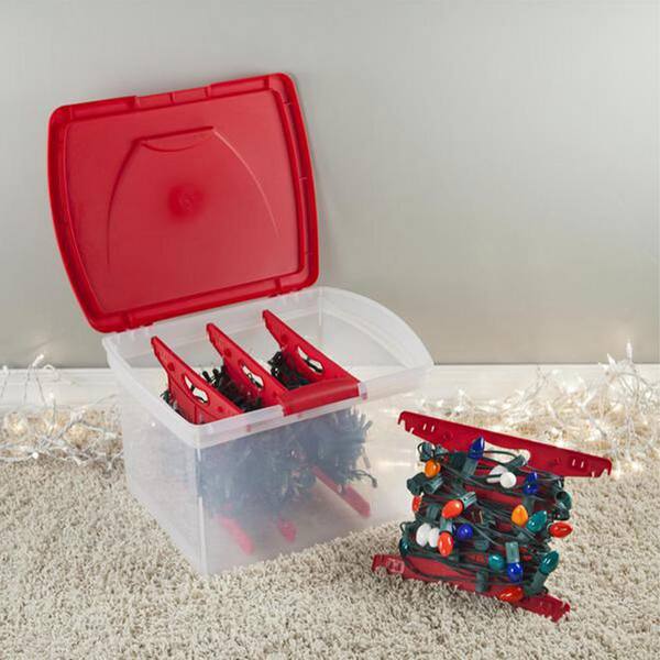 Sterilite 14.5 Gal. Seasonal Christmas Light Ornament