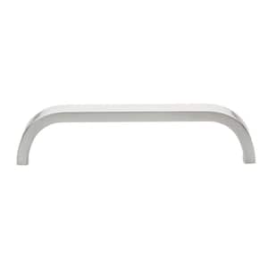 5 in. (128 mm) Center-to-Center Satin Nickel Flat Bar Pull (10-Pack )