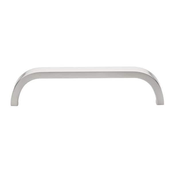 GLIDERITE 5 in. (128 mm) Center-to-Center Satin Nickel Flat Bar Pull (10-Pack )