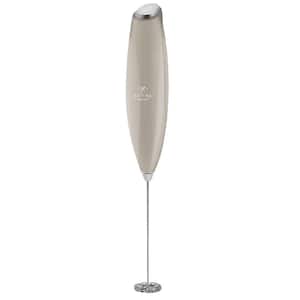 Powerful Handheld Milk Frother Without Stand - Gray