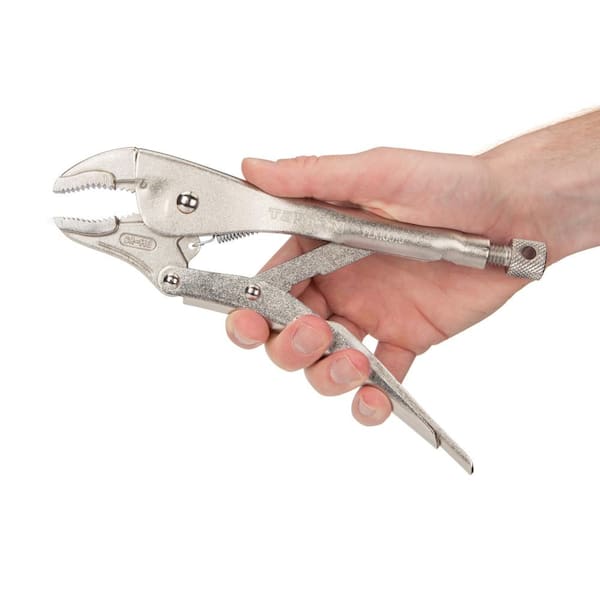 TEKTON 10 in. Curved Jaw Locking Pliers (4-Pack) PLK90103 - The Home Depot