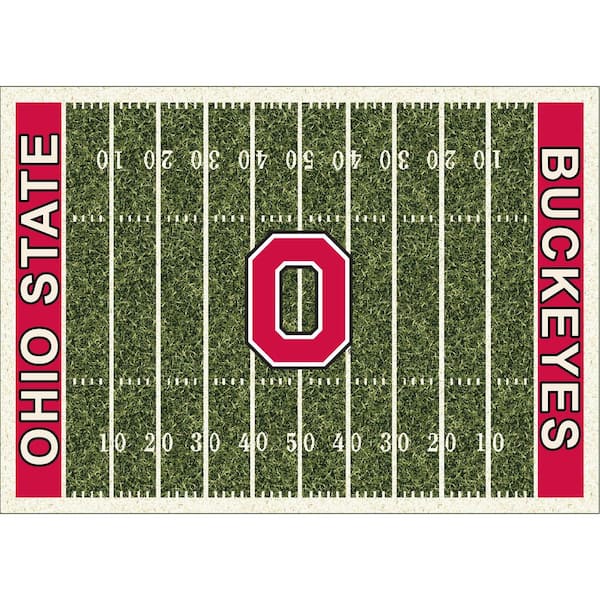 IMPERIAL Ohio State 6 ft. x 8 ft. Homefield Area Rug