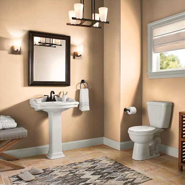 6 piece vanity toilet set in sold rosé abricot color