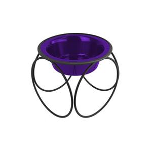 Pet Dishes With Stand Pet Supplies Platinum Pets Triple Diner