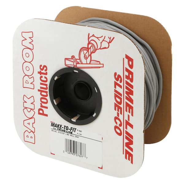 Prime-Line 0.210 in. x 250 ft. Roll Gray Screen Spline
