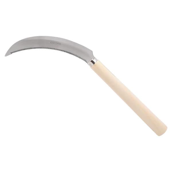 ZENPORT:Zenport Harvest Sickle with Wooden Handle Light Serration 65 in. Stainless Steel Blade (Box of 3)