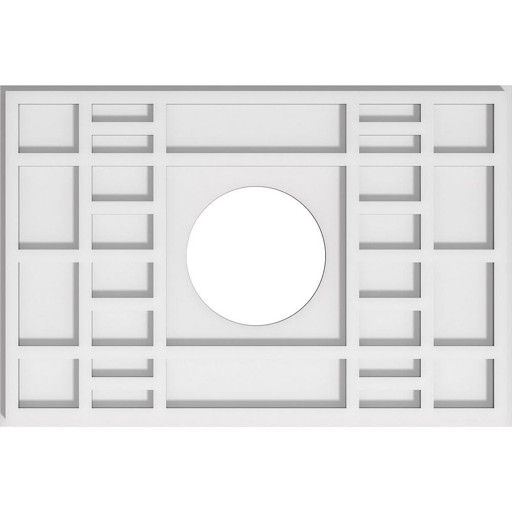 1 in. x 22 in. x 14.625 in. PVC Medallion Moulding price history on PriceWatchPro