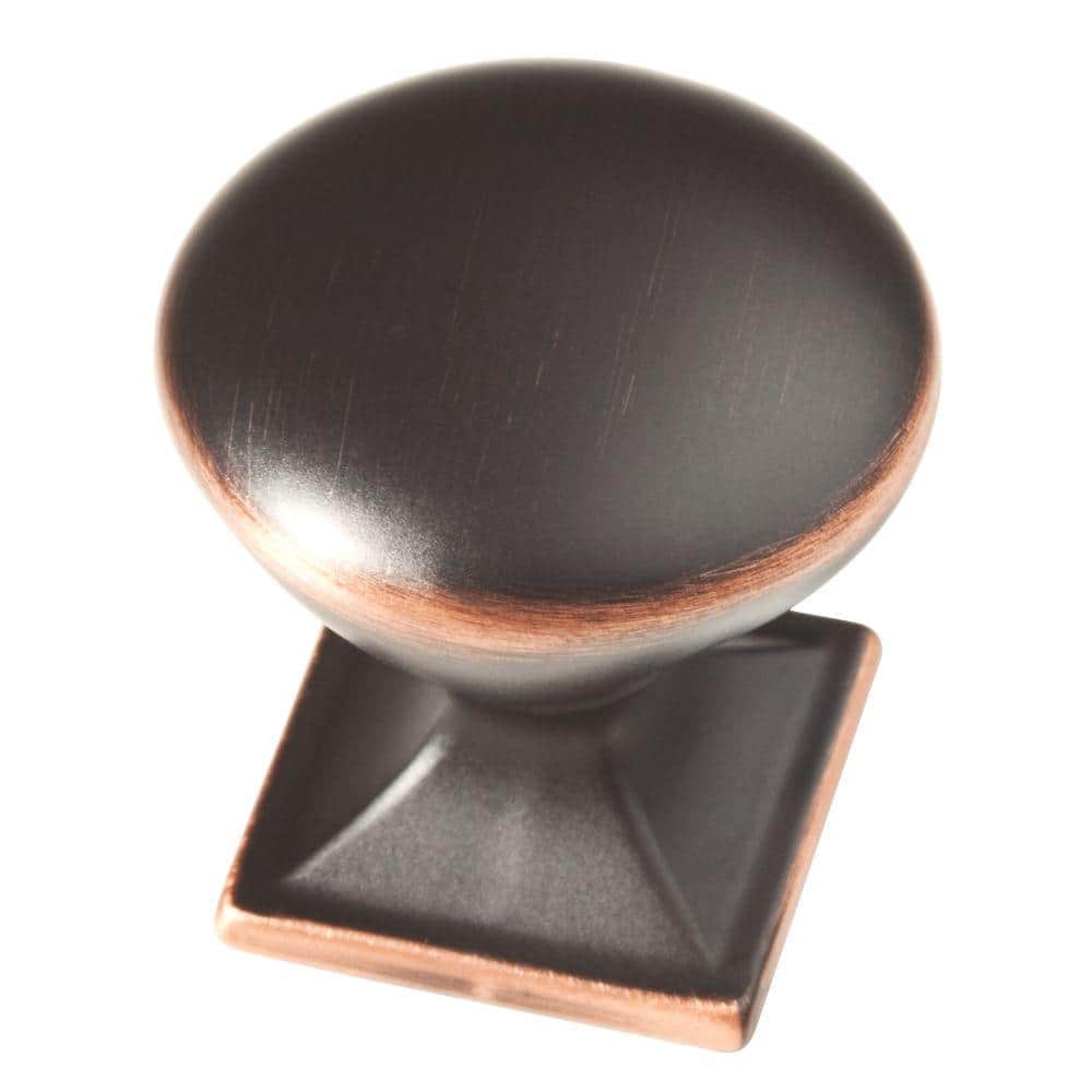 Southhampton 1-1/4 in. (32 mm) Traditional Bronze with Copper Highlights Round Cabinet Knob price history on PriceWatchPro