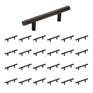 25-Pack Bar Pulls 3 in. 76mm Modern Oil Rubbed Bronze Bar Cabinet Pulls