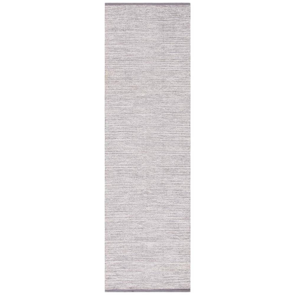 Silver Runner Rug SAFAVIEH Montauk Silver 2 ft. x 8 ft. Solid Color Runner Rug MTK250G-28 ...