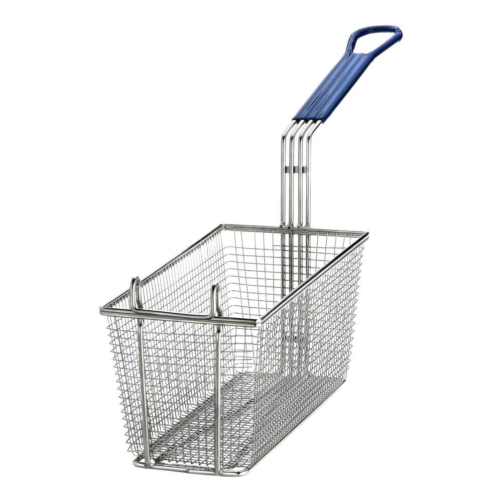 Blue Commercial Fry Basket