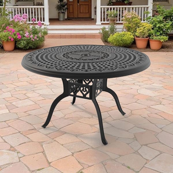 11 ft led offset patio umbrella in sunbrella henna 11ft Round Sunbrella Cantilever Umbrella main image 0