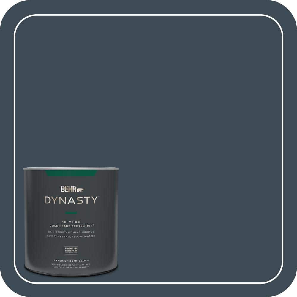 1 qt. #QE-56 Club Navy Semi-Gloss Exterior Stain-Blocking Paint & Primer price history on PriceWatchPro