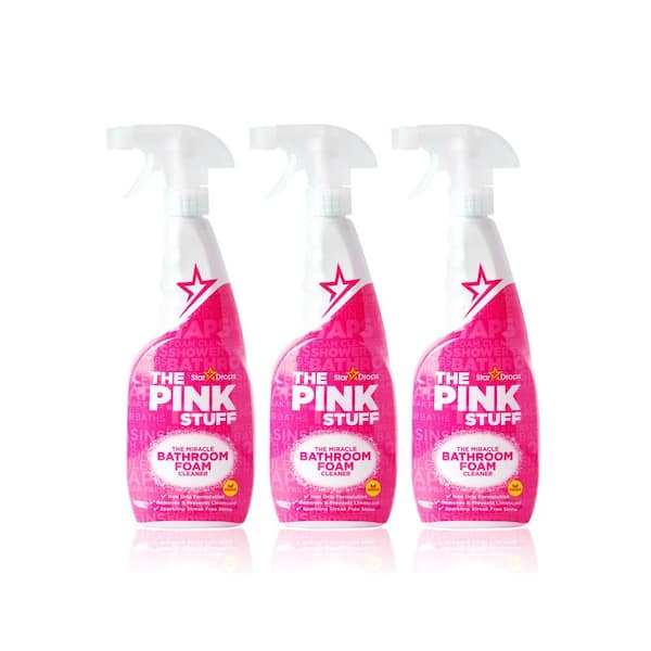 THE PINK STUFF Miracle 750 ml Bathroom Foam Cleaner (3-Pack