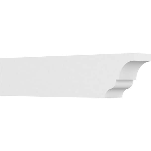 Ekena Millwork 5 in. x 8 in. x 36 in. Asheboro PVC Rafter Tail Brace
