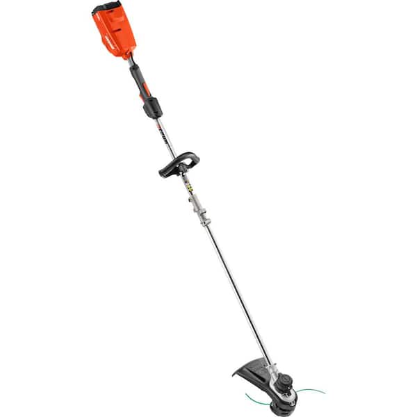 Echo 58 Volt Lithium Ion Brushless Cordless Battery String Trimmer Tool Only Cdst 58vbt The Home Depot