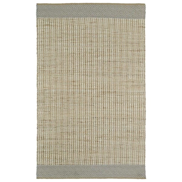 Kaleen Colinas Ivory 2 ft. x 3 ft. Reversible Area Rug