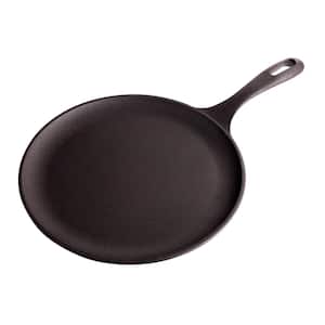 10.5 in. Cast Iron Comal Griddle and Crepe Pan, Seasoned