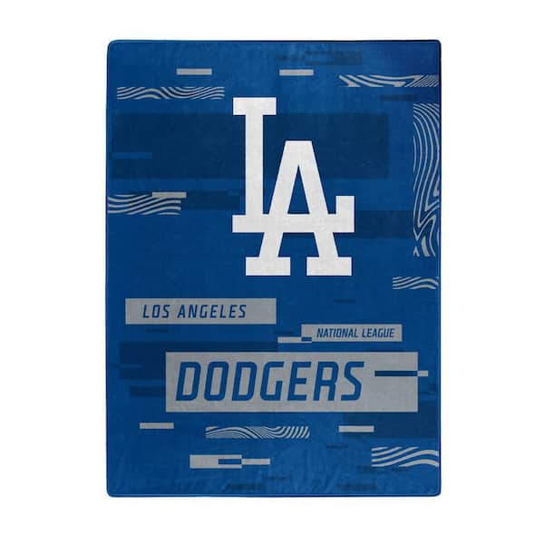 THE NORTHWEST GROUP MLB Digitize Los Angeles Dodgers Raschel Throw Blanket