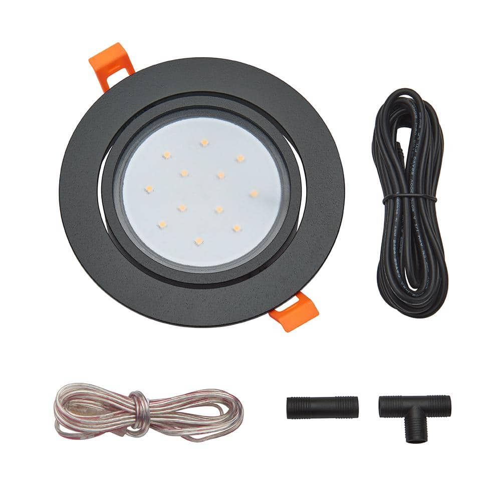 Soffit Light Kit - 1 Light - Black price history on PriceWatchPro