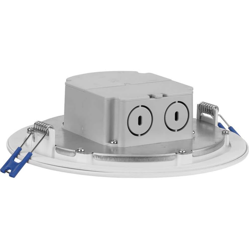 Satin White Aluminum LED Recessed Downlight, 7-Inch