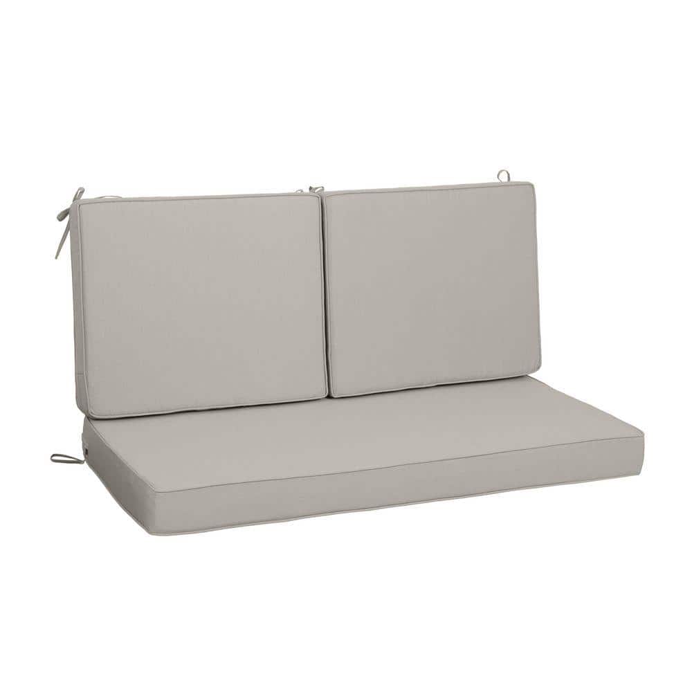 unique choice Outdoor Loveseat Cushion Set 48 x 24 in. Seat