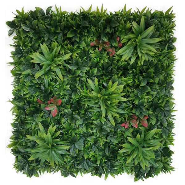 Unbranded 39.37 in. x 39.37 in. Green Artificial Onyx Wall Panel