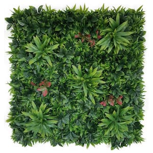 39.37 in. x 39.37 in. Green Artificial Onyx Wall Panel