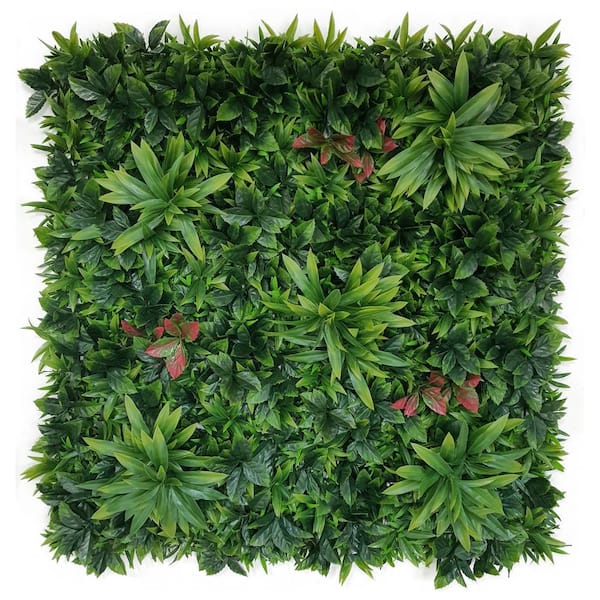 Green Smart Dekor 39.37 in. x 39.37 in. Green Artificial Onyx Wall