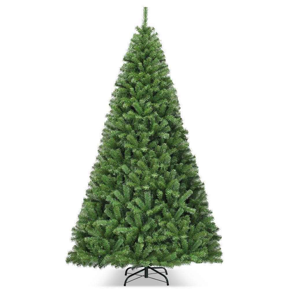 9 ft. Green Unlit Premium Artificial Hinged PVC Christmas Tree with Metal Stand price history on PriceWatchPro